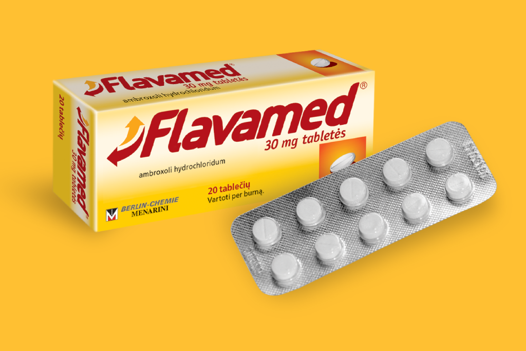 Flavamed 30 mg tablet packshot