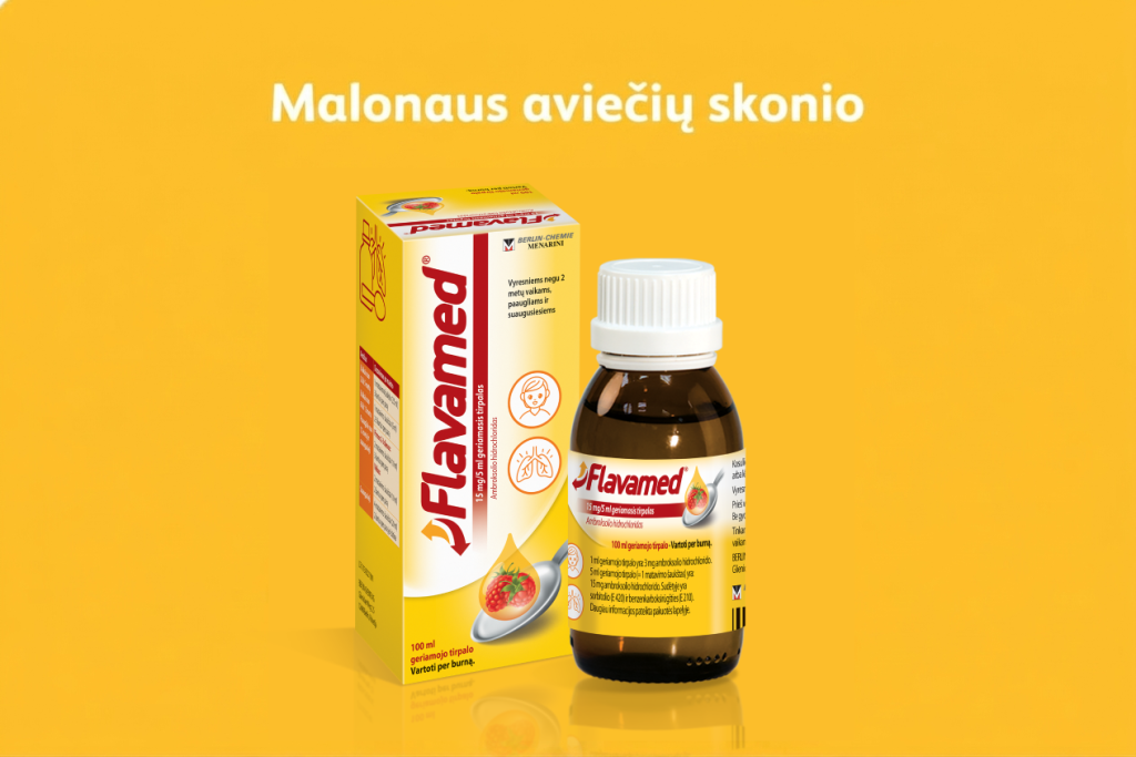 Flavamed 15 mg_5 ml oral solution packshot