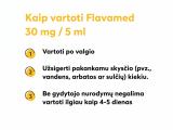 Flavamed 30 mg tablet application