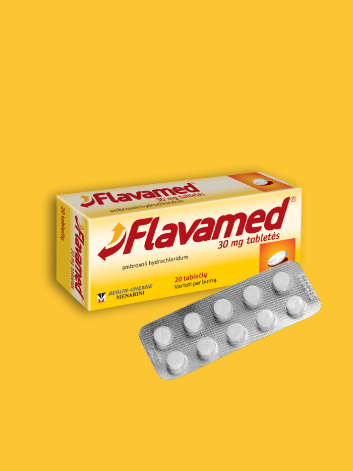 Flavamed® 30 mg tabletės
